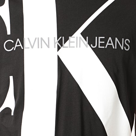 Calvin Klein - Tee Shirt Upscale Monogram Logo 4810 Noir