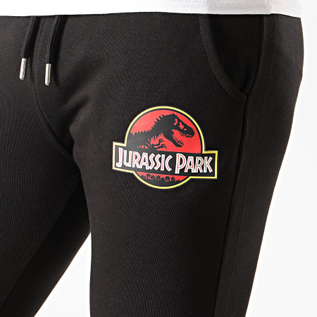 Jurassic Park - Pantalon Jogging Jurassic Park Original Logo Noir