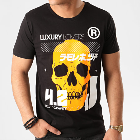 Luxury Lovers - Camiseta Gravity Negra
