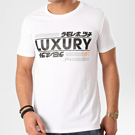 Luxury Lovers - Tee Shirt Luxury Highway Blanc