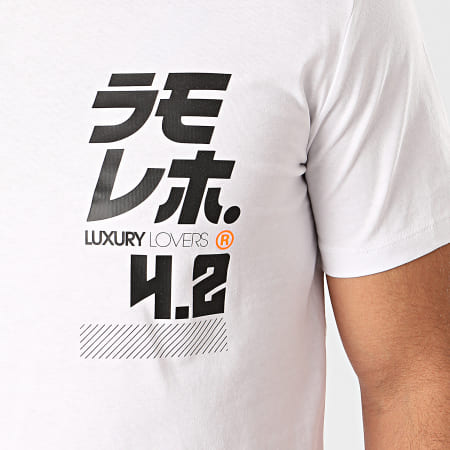 Luxury Lovers - Driver Back Camiseta Blanco