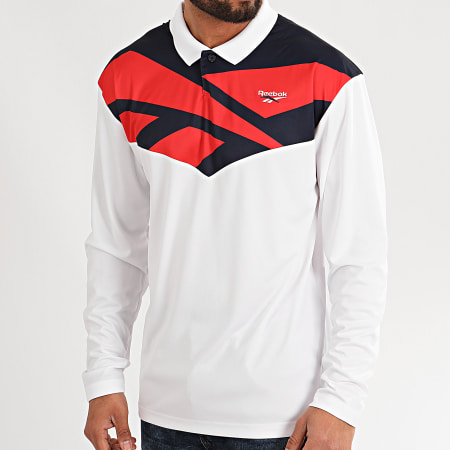 polo reebok blanche