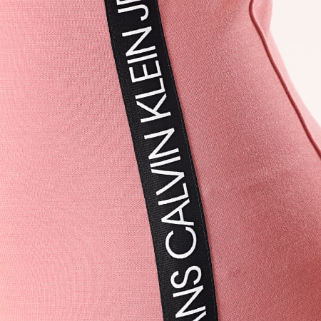 Calvin Klein - Robe A Bandes 3629 Rose