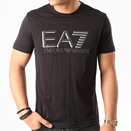 EA7 Emporio Armani - Tee Shirt Réfléchissant 3HPT81-PJM9Z Noir