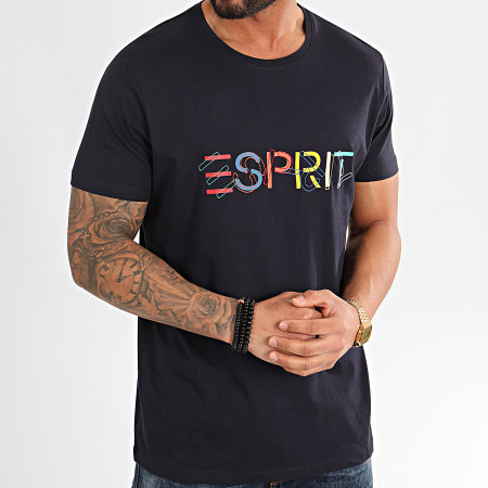 Esprit - Tee Shirt 030EE2K301 Bleu Marine