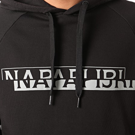 Napapijri - Sweat Capuche Bire A4E6I Noir