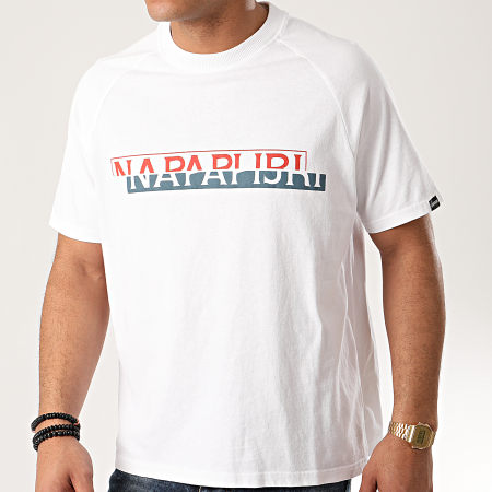 Napapijri - Tee Shirt Sire A4EBG Blanc