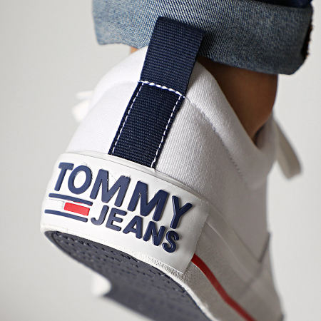 Tommy Jeans - Baskets Classic Low Tommy Jeans Sneaker 0405 White