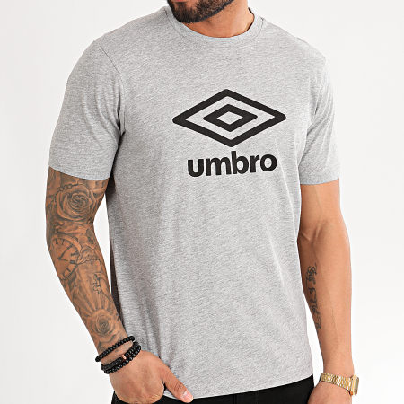 Umbro - Tee Shirt Sport Basics 729281 Gris Chiné