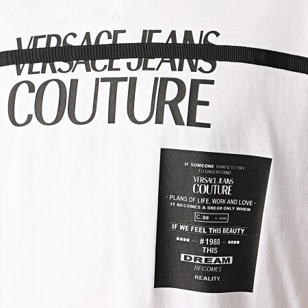 Versace Jeans Couture - Tee Shirt B3GVB7TF-30319 Blanc
