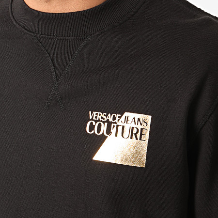 Versace Jeans Couture - Sweat Crewneck B7GVB7TV-30318 Noir Doré