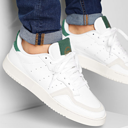 Adidas Originals - Baskets Supercourt EF5884 Footwear White Classic Green