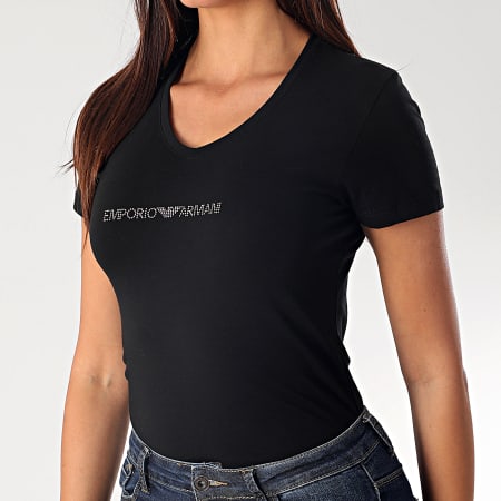 Emporio Armani - Tee Shirt Femme 163321 Noir