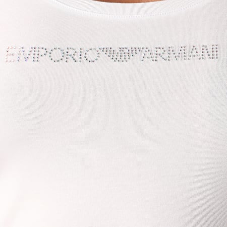 Emporio Armani - Tee Shirt Femme 163377 Blanc