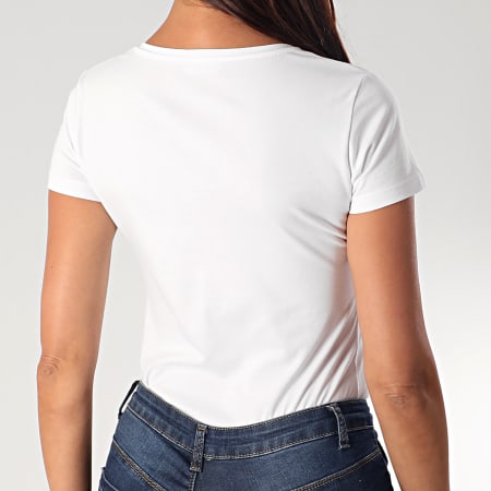 Emporio Armani - Tee Shirt Femme 163377 Blanc