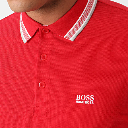 BOSS - Polo Manches Courtes 50198254 Rouge