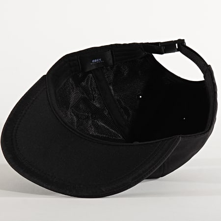 Obey - Casquette Snapback Icon Eyes 6 Panel Noir