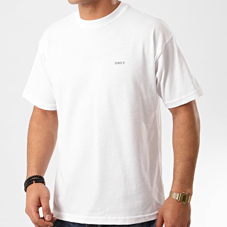 Obey - Tee Shirt Women Icon Blanc