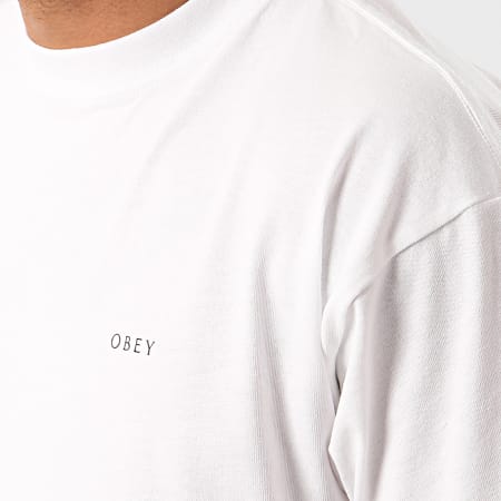 Obey - Tee Shirt Women Icon Blanc