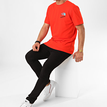 The North Face - Tee Shirt Xtreme A115 Rouge