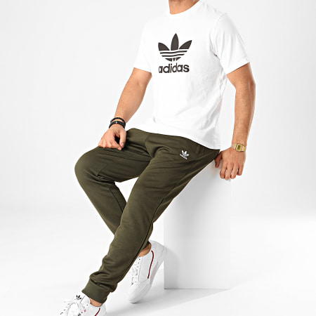 Adidas Originals - Pantalon Jogging Essential GE5137 Vert Kaki