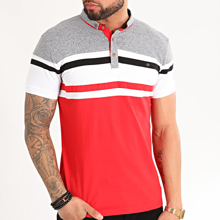 Classic Series - Polo Manches Courtes 10124 Rouge