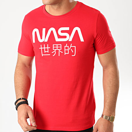 NASA - Maglietta Giappone Rosso Bianco
