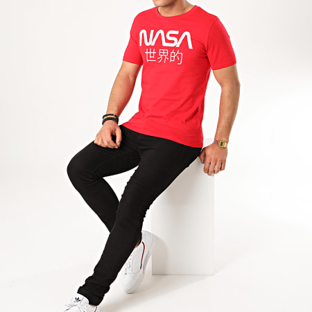 NASA - Maglietta Giappone Rosso Bianco