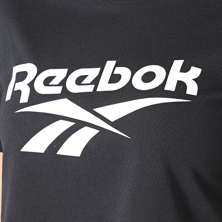 Reebok - Tee Shirt Crop Femme Classics Vector FK2754 Noir