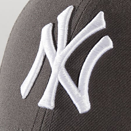 '47 Brand - Casquette MVP Adjustable MVPSP17WBP New York Yankees Gris Anthracite