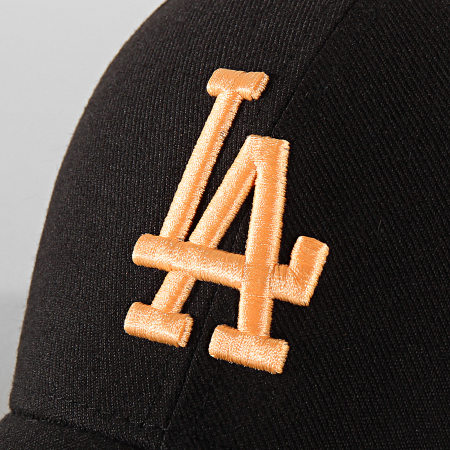 '47 Brand - Casquette MVP Adjustable MVPSP12WBP Los Angeles Dodgers Noir Orange