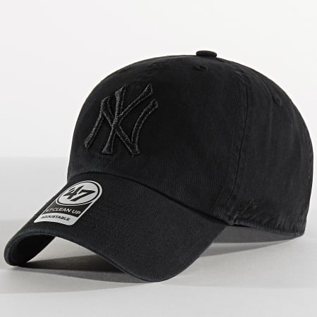 '47 Brand - Casquette '47 Clean Up Adjustable RGW17GWSNL New York Yankees Noir Noir