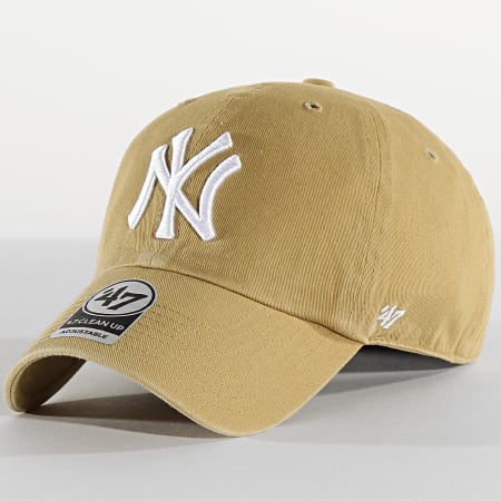 '47 Brand - Casquette '47 Clean Up Adjustable RGW17GWSNL New York Yankees Vert Kaki