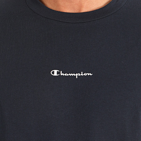 Champion - Tee Shirt 214228 Bleu Marine