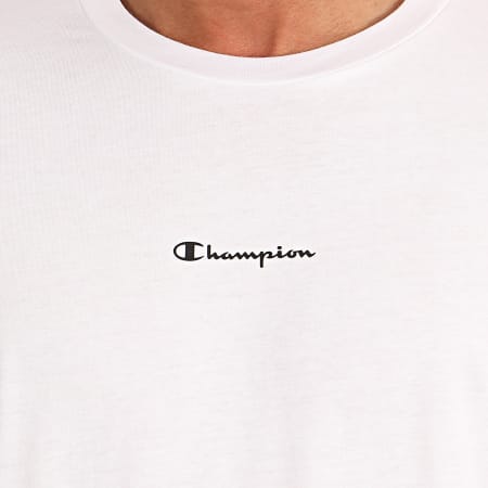Champion - Tee Shirt 214228 Blanc