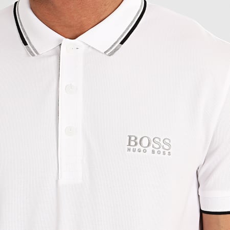 BOSS - Polo Manches Courtes Paddy Pro 50326299 Blanc