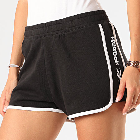 Reebok Short Jogging Femme A Bandes Classic Linear FK2766 Noir