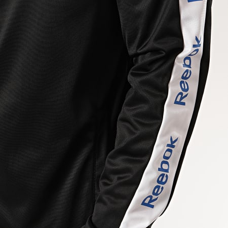 Reebok - Veste Zippée A Bandes Linear Logo FK6120 Noir