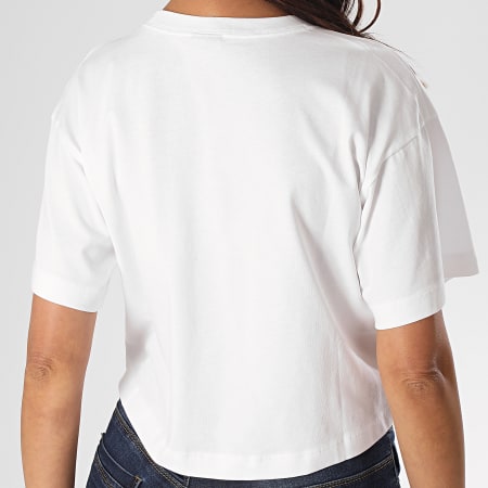 Champion - Tee Shirt Crop Femme 112652 Blanc