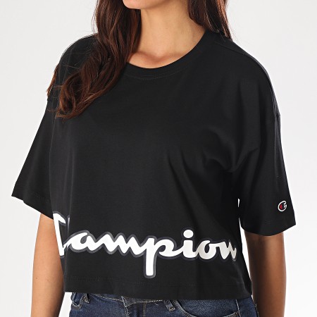 Champion - Tee Shirt Femme 112655 Noir