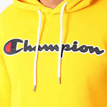 Champion - Sweat Capuche 214183 Jaune