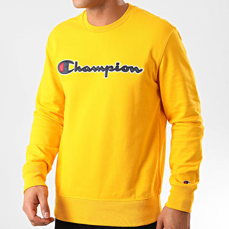 Champion - Sweat Crewneck 214188 Jaune