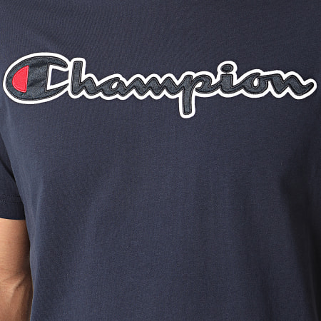 Champion - Tee Shirt 214194 Bleu Marine