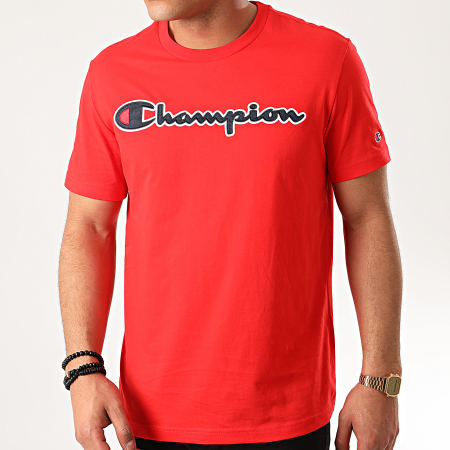 Champion - Tee Shirt 214194 Rouge