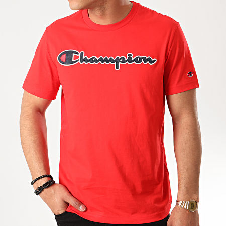 Champion - Tee Shirt 214194 Rouge