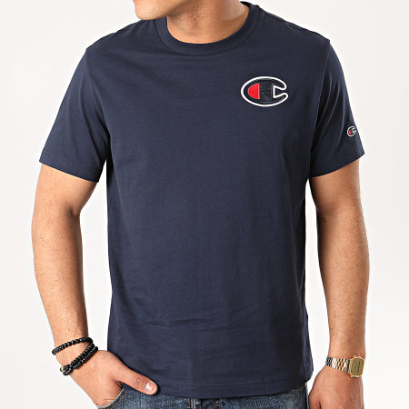 Champion - Tee Shirt 214195 Bleu Marine