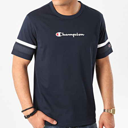 Champion - Tee Shirt 214267 Bleu Marine