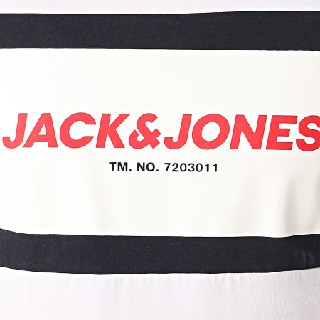 Jack And Jones - Tee Shirt Raba Blanc