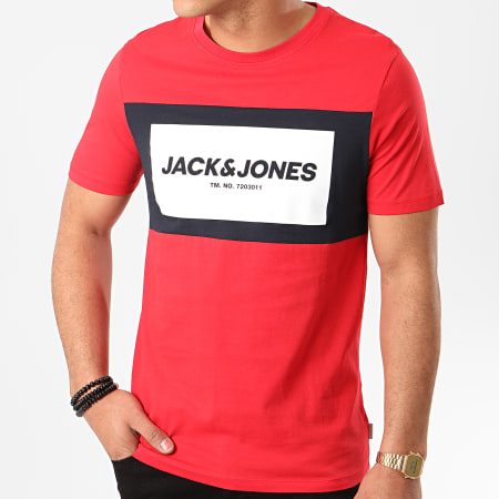 Jack And Jones - Tee Shirt Raba Rouge