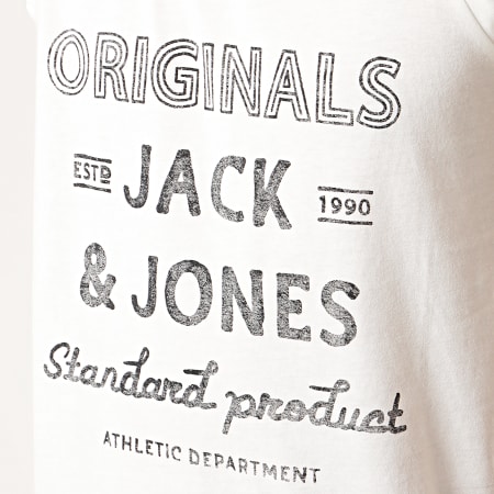 Jack And Jones - Débardeur Panama Blanc